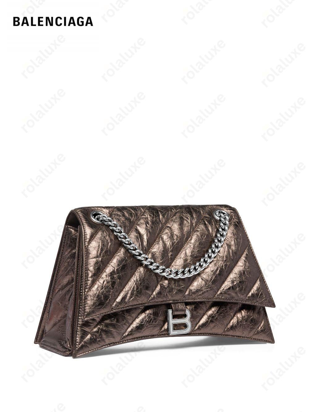 medium Crush quilted leather shoulder bag