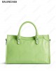 small Le City textured-leather tote bag