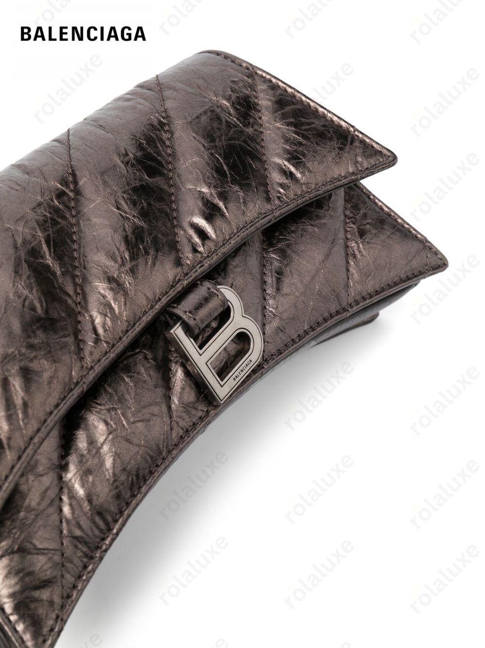 Crush XS leather shoulder bag