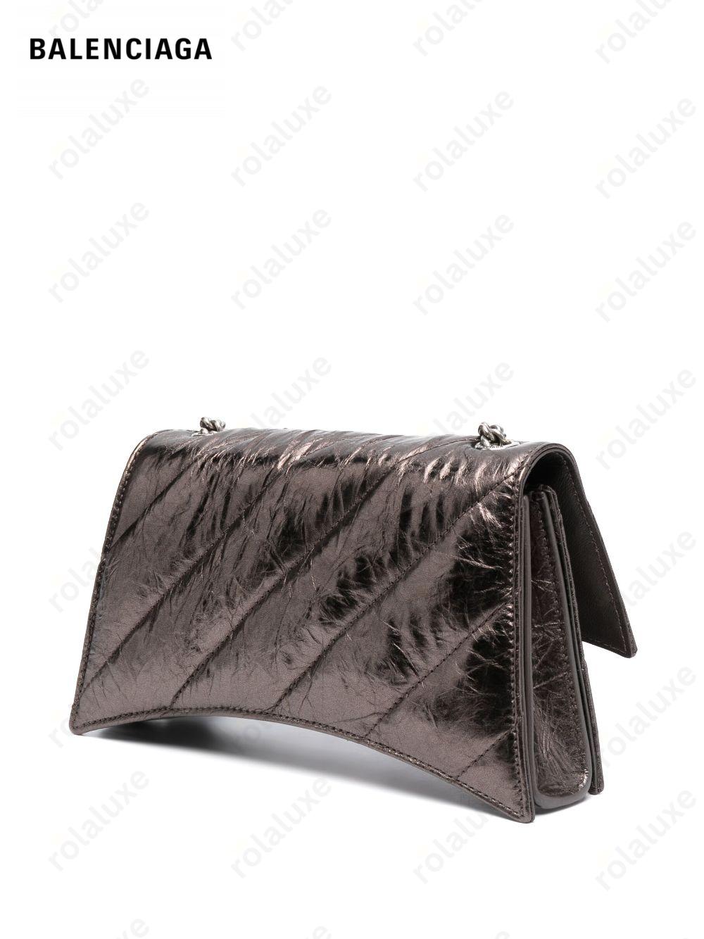 Crush XS leather shoulder bag