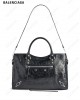 medium Le City textured-leather tote bag