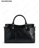 small Le City textured-leather tote bag