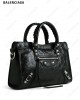 small Le City textured-leather tote bag