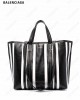 large Barbes East-West striped shopper tote