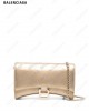 Hourglass rhinestone crossbody bag