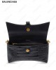 Downtown XS crocodile-embossed shoulder bag