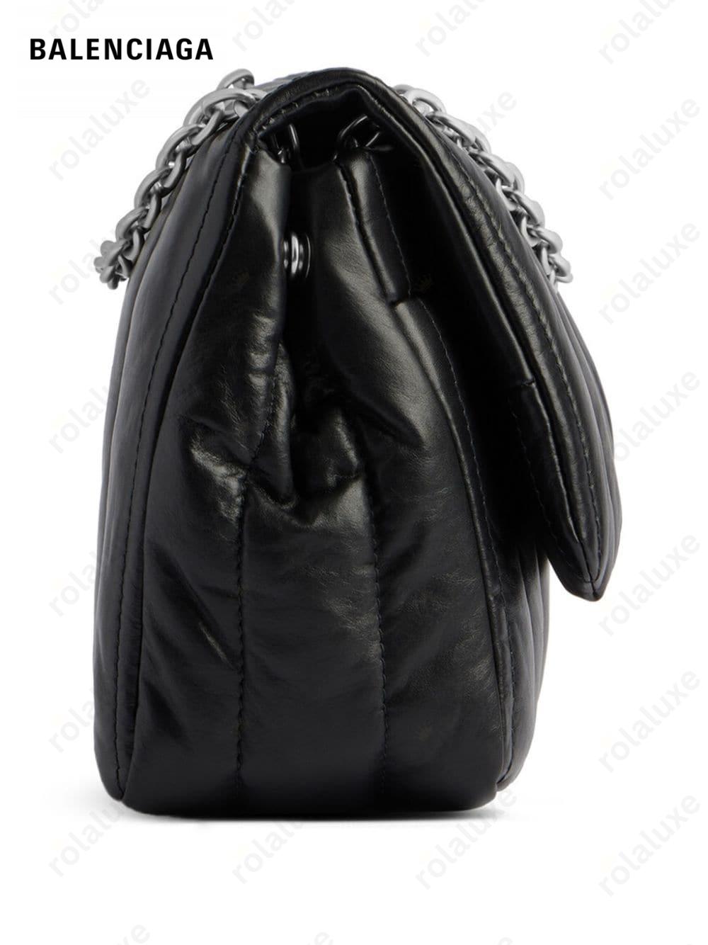 mini Monaco quilted shoulder bag