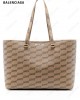 Signature BB canvas tote bag