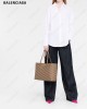 Signature BB canvas tote bag