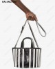 small Barbes East-West striped shopper tote