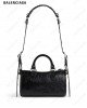 mini Le Cagole leather tote bag