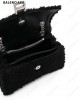 Crush chain-strap shoulder bag