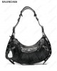 Le Cagole S leather shoulder bag