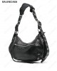 Le Cagole S leather shoulder bag