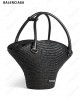 medium Beach raffia tote bag