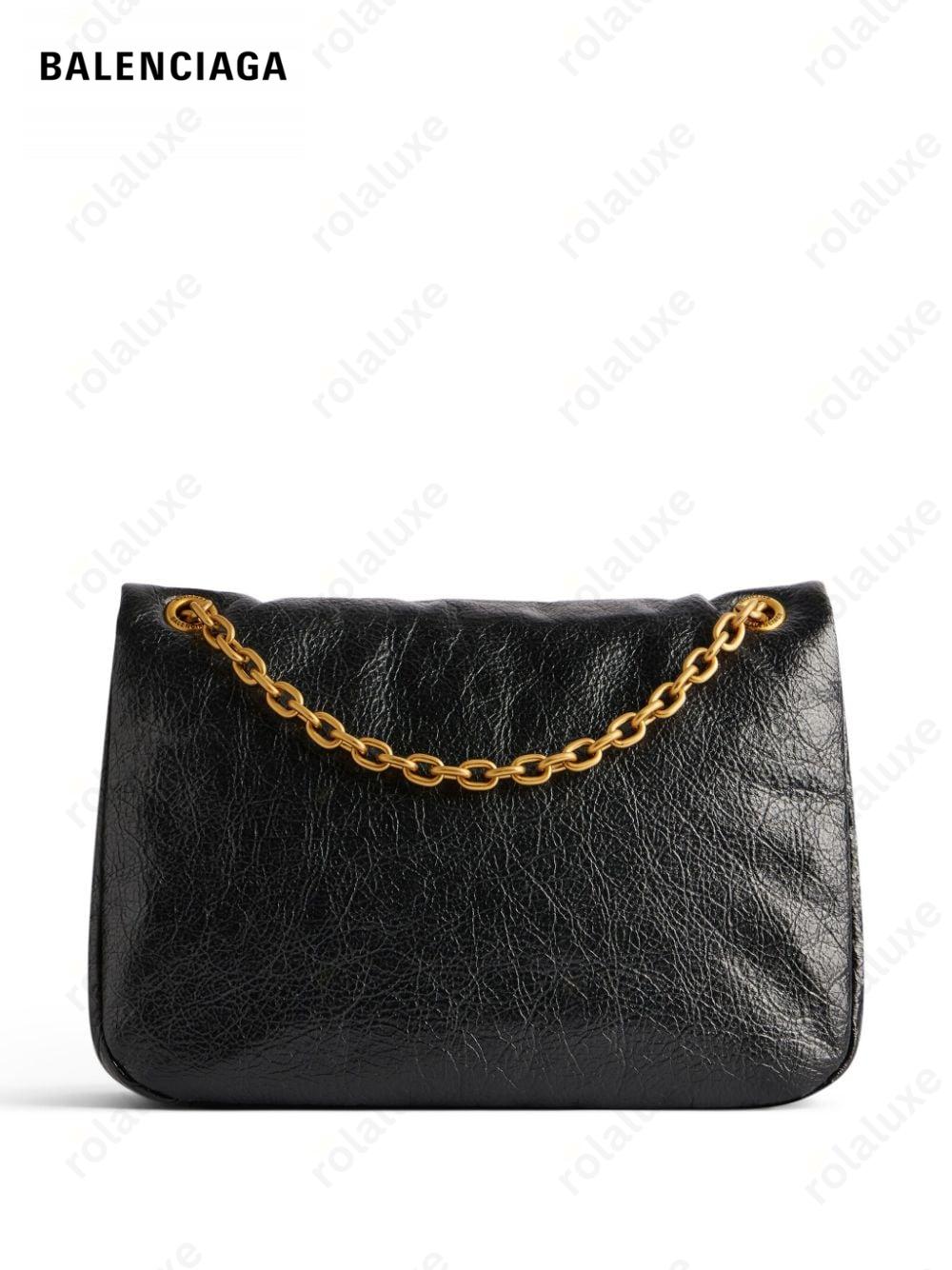 Monaco leather shoulder bag