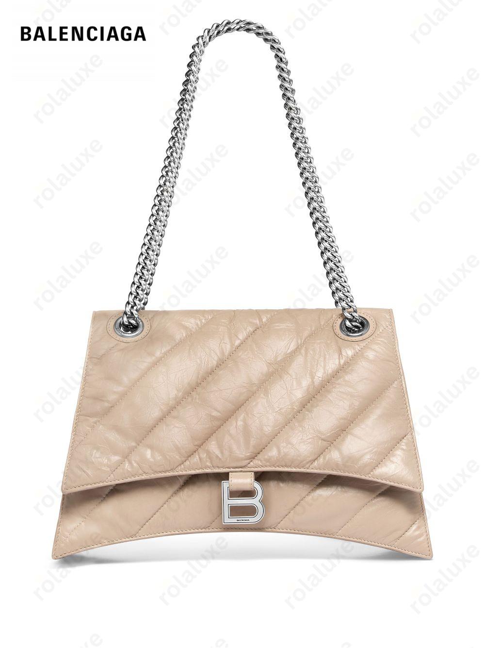 medium Crush leather shoulder bag