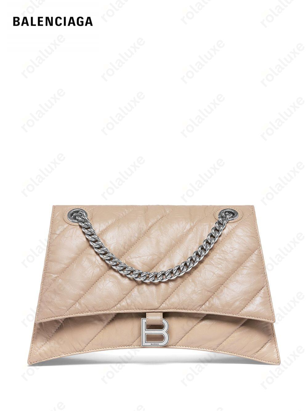 medium Crush leather shoulder bag