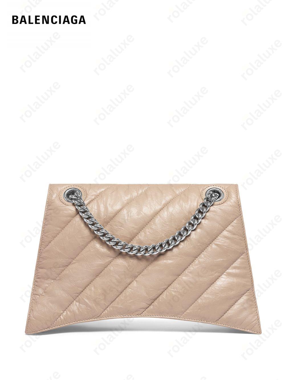 medium Crush leather shoulder bag