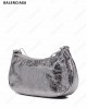 mini Le Cagole metallic shoulder bag