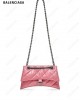 Crush quilted shoulder bag