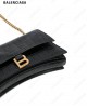 Crush crocodile-embossed shoulder bag