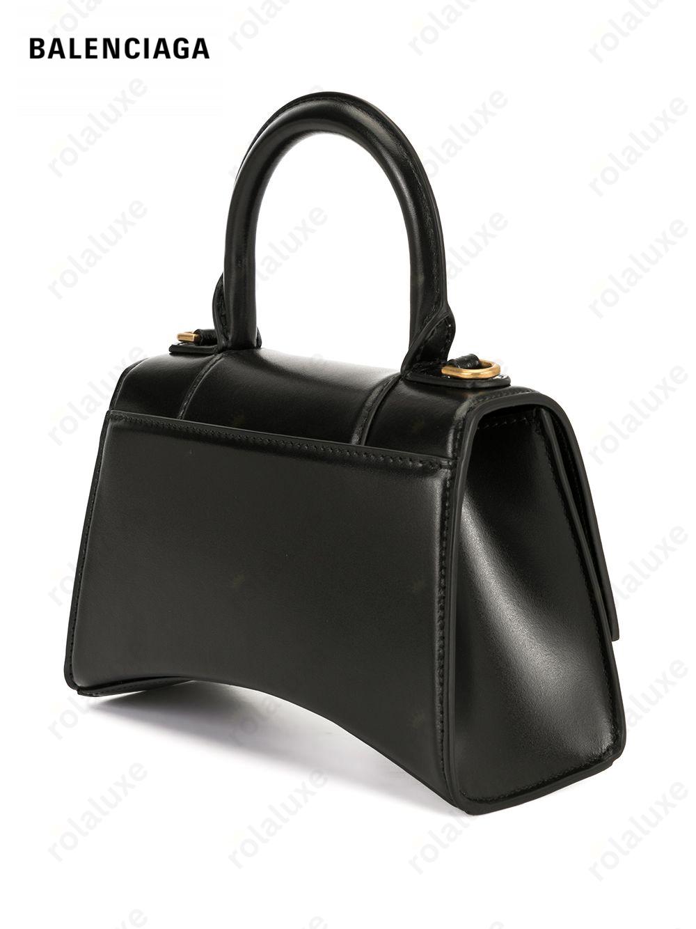 Hourglass XS top-handle bag