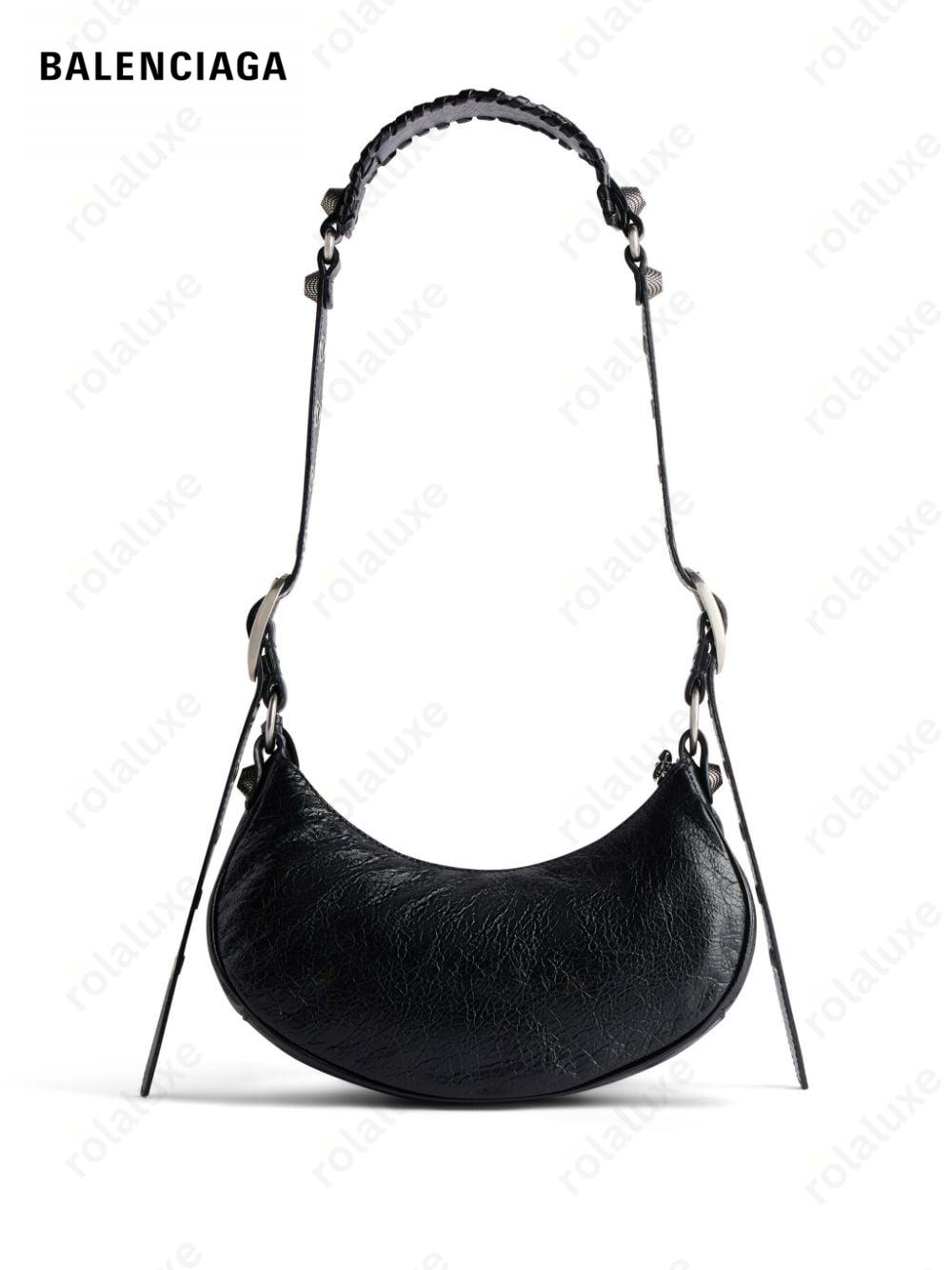 extra-small Le Cagole DIY Metal leather shoulder bag