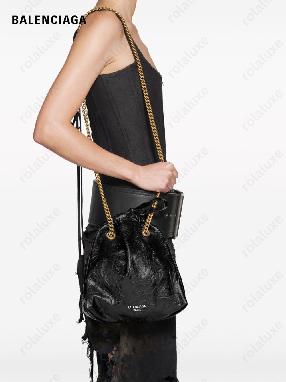 small Crush leather tote bag