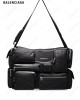 Superbusy logo zipped shoulder bag