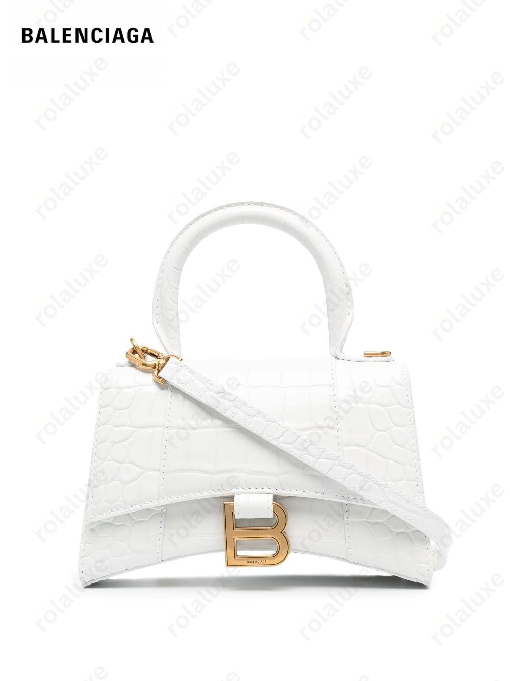 Hourglass XS top-handle bag