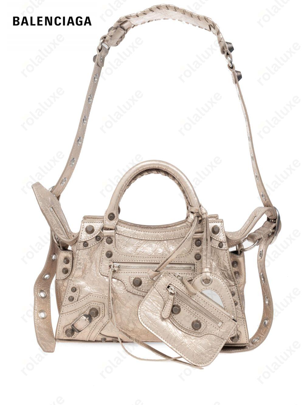 gold Cagole mini shoulder bag