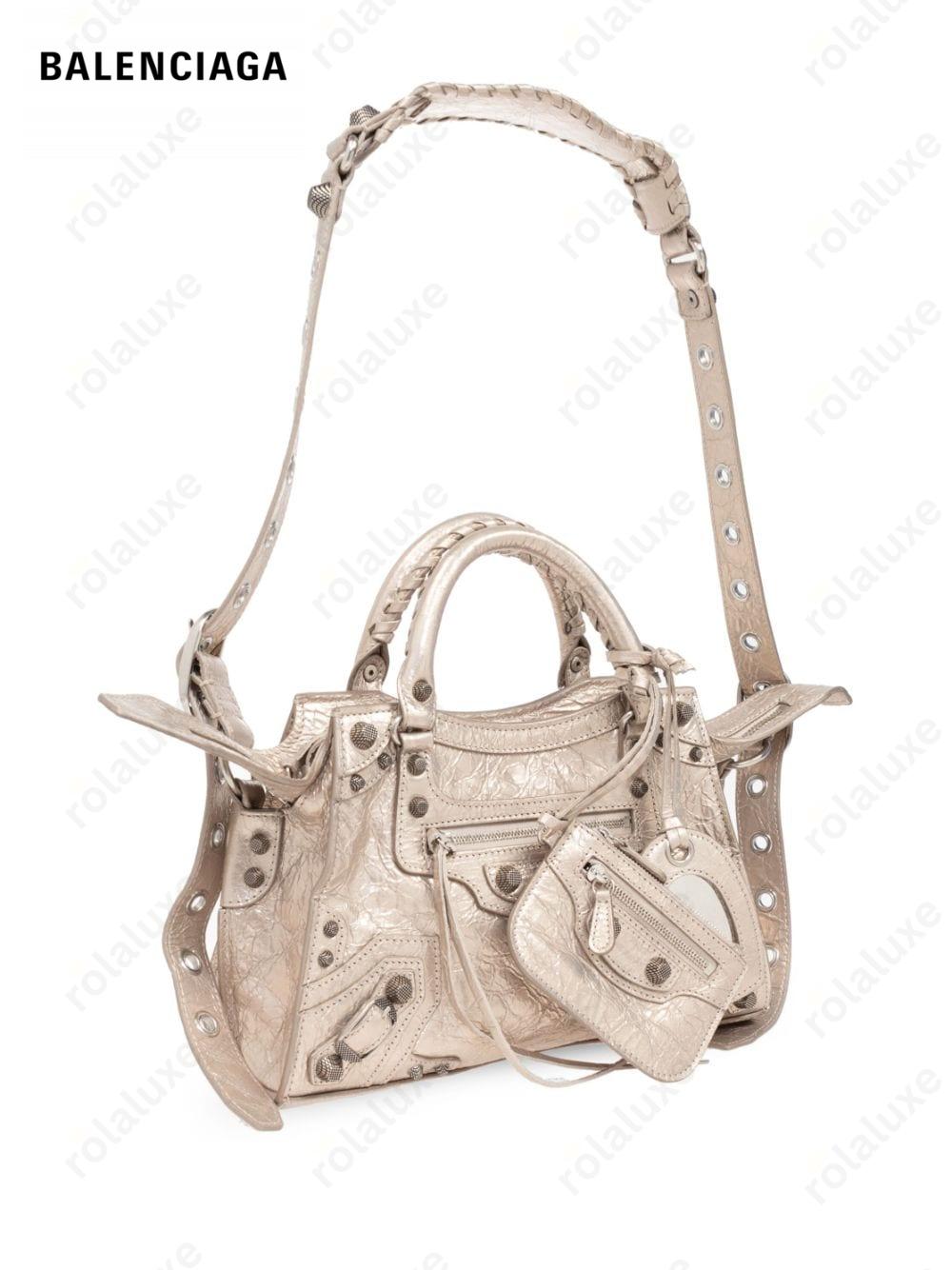 gold Cagole mini shoulder bag