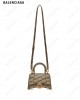 XS Hourglass monogram top-handle bag