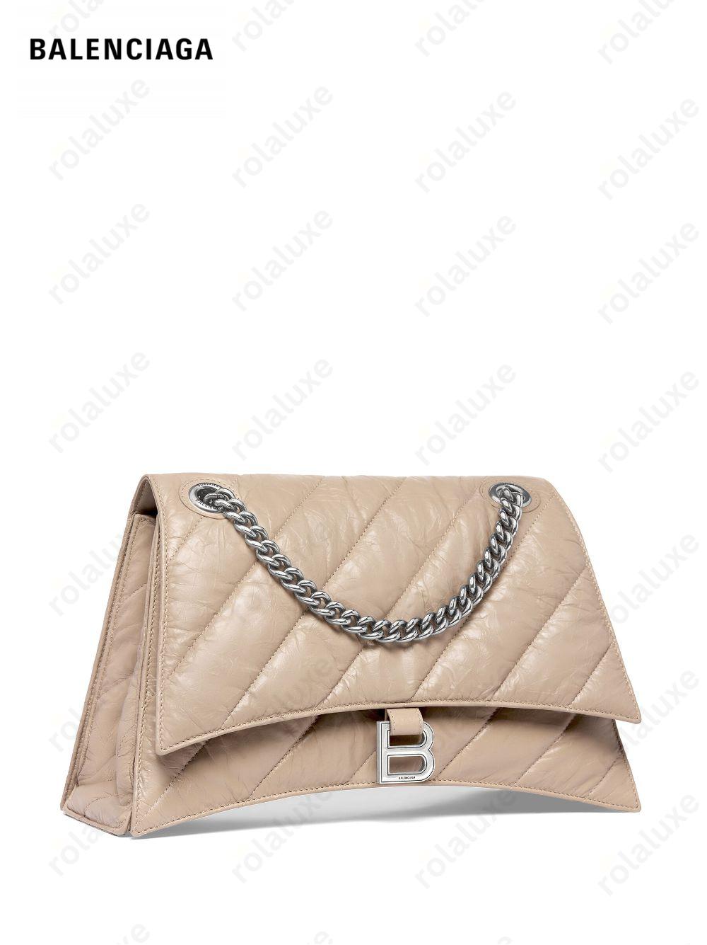 medium Crush leather shoulder bag