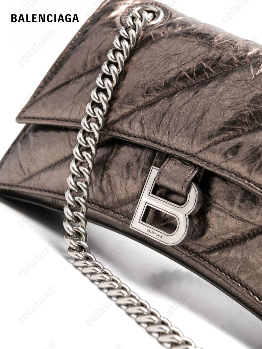 small Crush leather shoulder bag