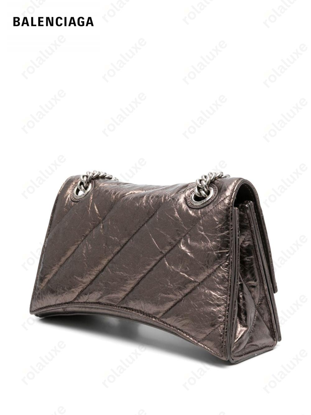 small Crush leather shoulder bag