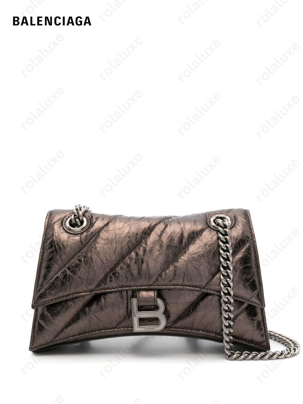 small Crush leather shoulder bag