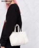 small Barbes East-West shearling shopper tote bag