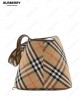 small check-pattern shoulder bag