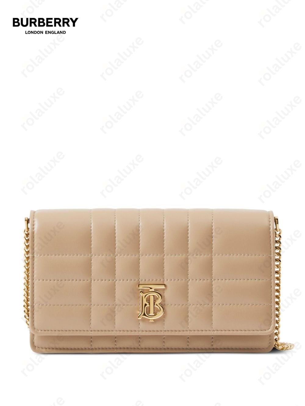 quilted Lola clutch bag