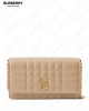 quilted Lola clutch bag