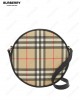 Louise Vintage Check round bag