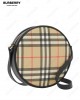 Louise Vintage Check round bag