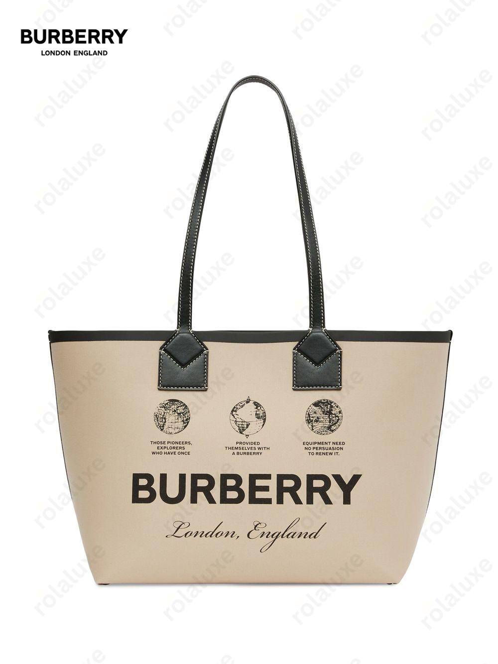 logo-print small London bag