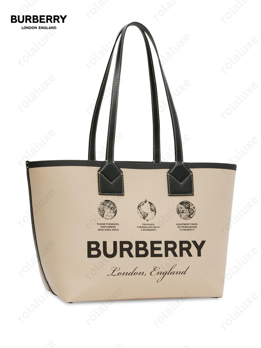 logo-print small London bag