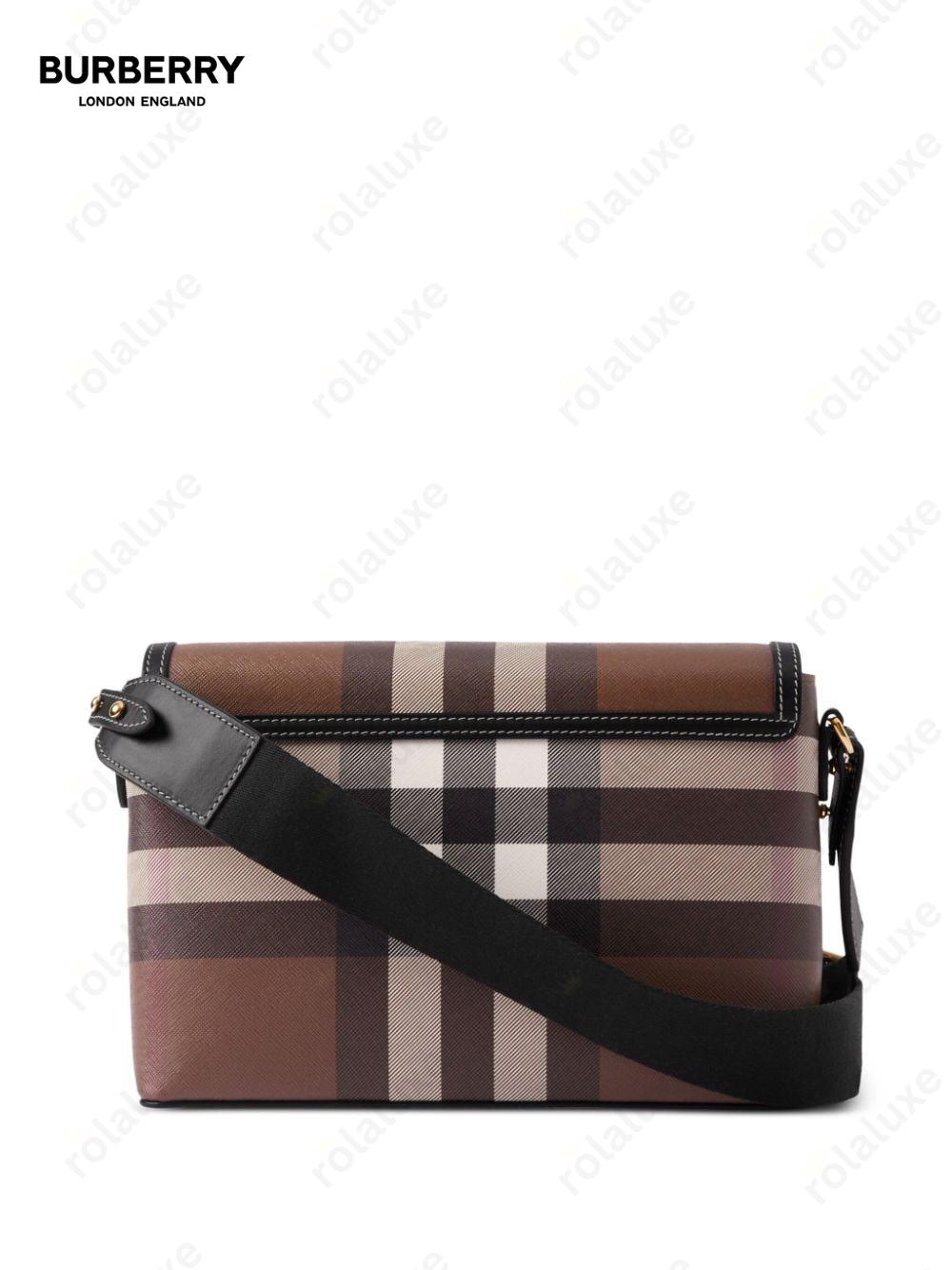 Vintage Check leather shoulder bag