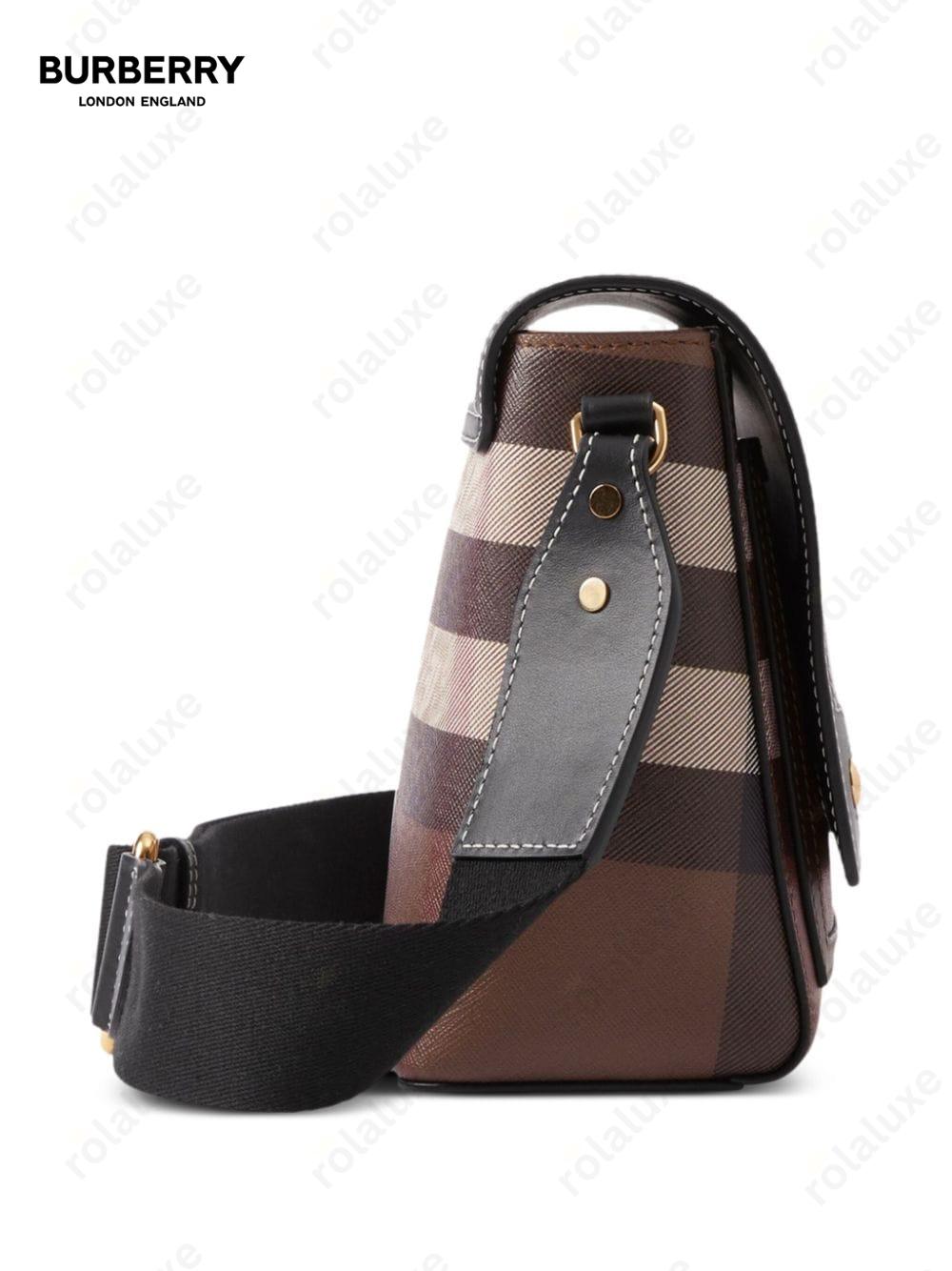 Vintage Check leather shoulder bag