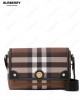 Vintage Check leather shoulder bag