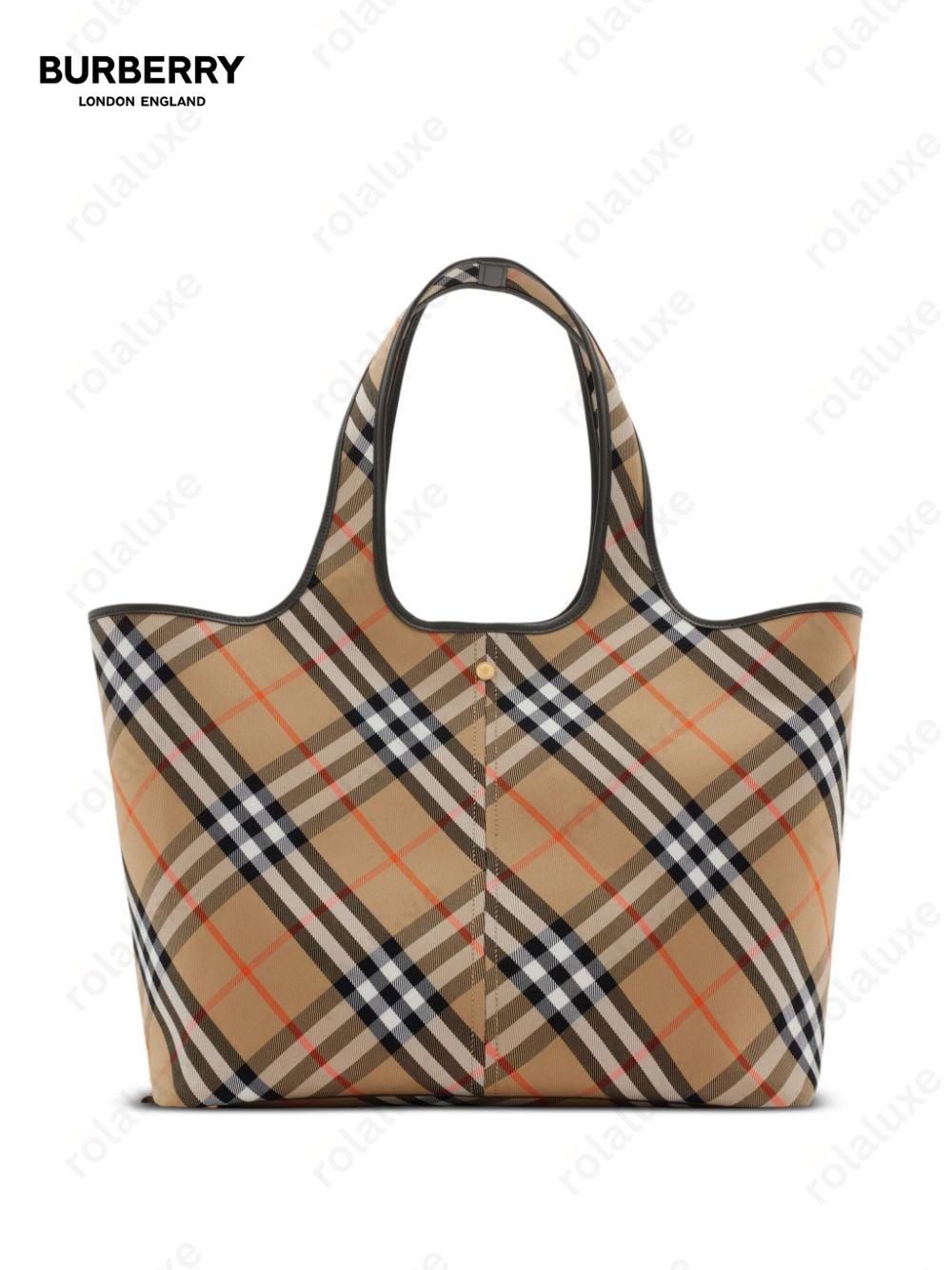 medium Vintage Check tote bag